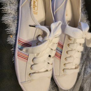 Kickstart Rainbow Webbing  Sneakers by Keds (Size 11)